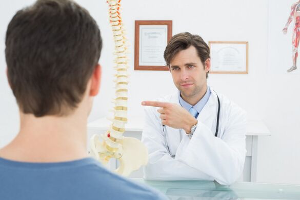 consultarea unui medic pentru osteocondroza cervicală